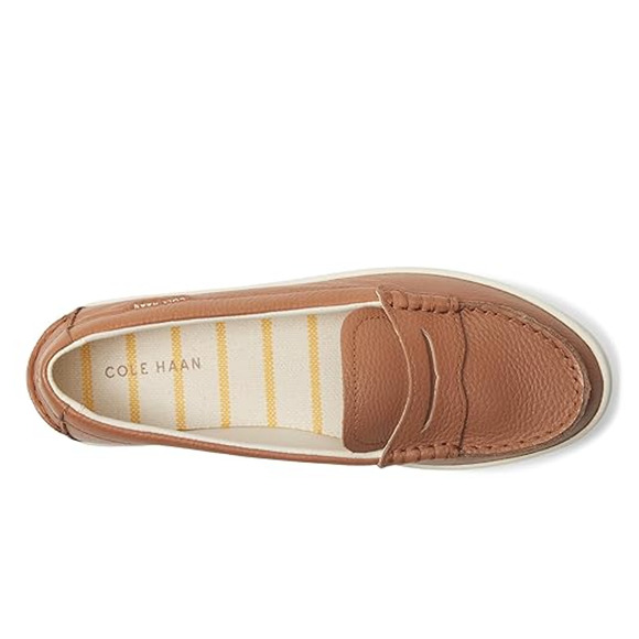 NWT Cole Haan Women's Nantucket Penny Loafer,Pecan Pebbled Leather-Size 6 - Picture 6 of 7